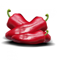 Red (kapia) paprika